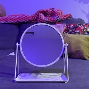 Mainstays White Round Vanity Mirror